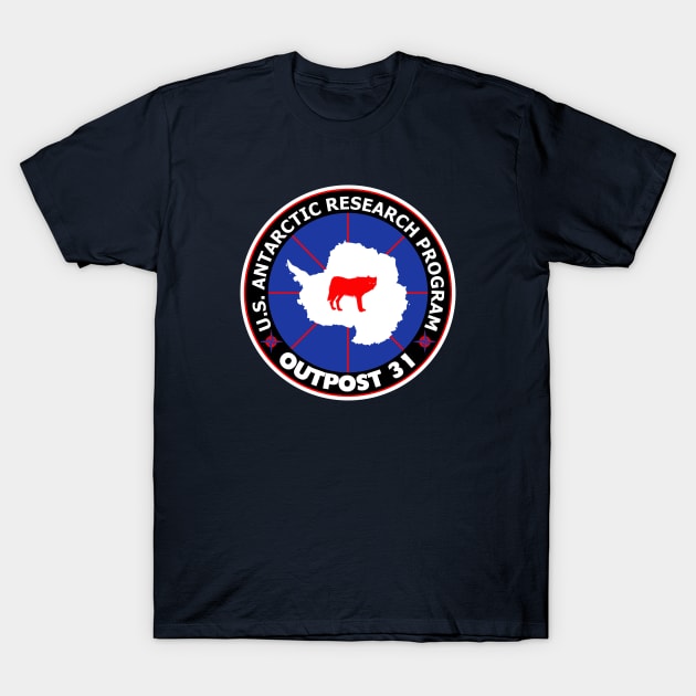 U.S. Outpost 31 Research Installation T-Shirt by TVmovies